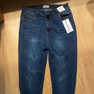 New BAMBOO women’s Dark Blue Slim skinny Jeans 11/12